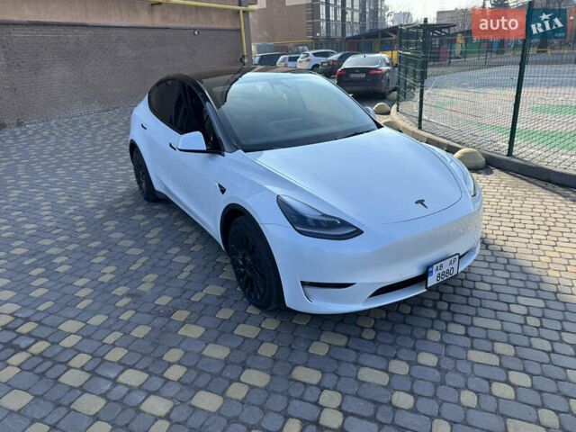 Білий Тесла Model Y, об'ємом двигуна 0 л та пробігом 24 тис. км за 47000 $, фото 29 на Automoto.ua