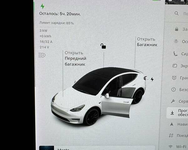 Белый Тесла Model Y, объемом двигателя 0 л и пробегом 47 тыс. км за 26000 $, фото 19 на Automoto.ua