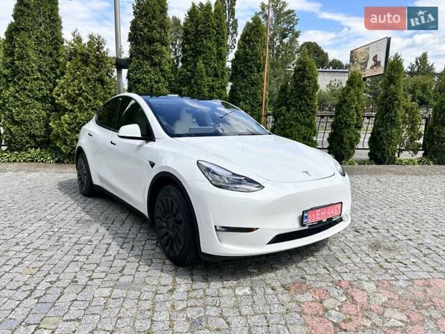 Белый Тесла Model Y, объемом двигателя 0 л и пробегом 80 тыс. км за 22300 $, фото 10 на Automoto.ua