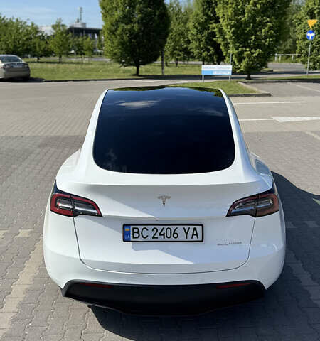 Белый Тесла Model Y, объемом двигателя 0 л и пробегом 44 тыс. км за 28500 $, фото 8 на Automoto.ua