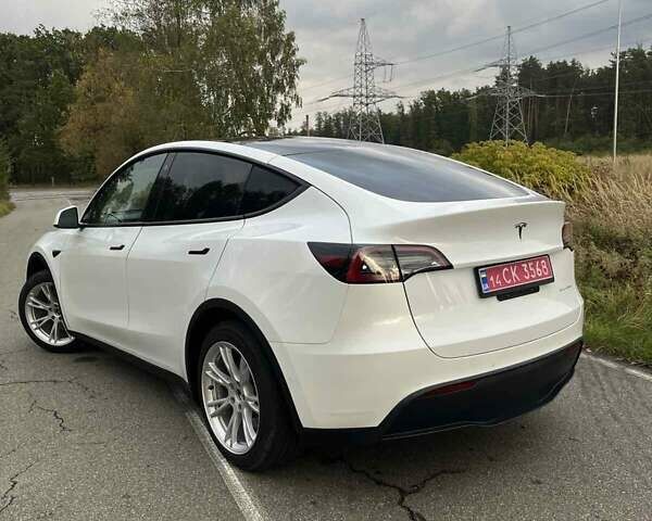Белый Тесла Model Y, объемом двигателя 0 л и пробегом 87 тыс. км за 25100 $, фото 4 на Automoto.ua