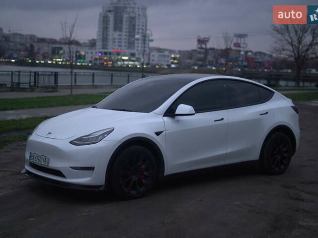 Білий Тесла Model Y, об'ємом двигуна 0 л та пробігом 66 тис. км за 23500 $, фото 17 на Automoto.ua