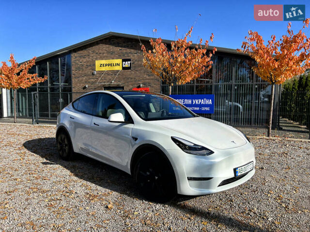 Тесла Model Y 2021 в Виннице на Automoto.ua Белый Тесла Model Y, объемом двигателя 0 л и пробегом 72 тыс. км за 23000 $, фото 1 на Automoto.ua
