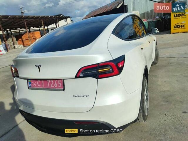 Тесла Model Y 2021 в Бориславе на Automoto.ua Белый Тесла Model Y, объемом двигателя 0 л и пробегом 87 тыс. км за 22200 $, фото 7 на Automoto.ua