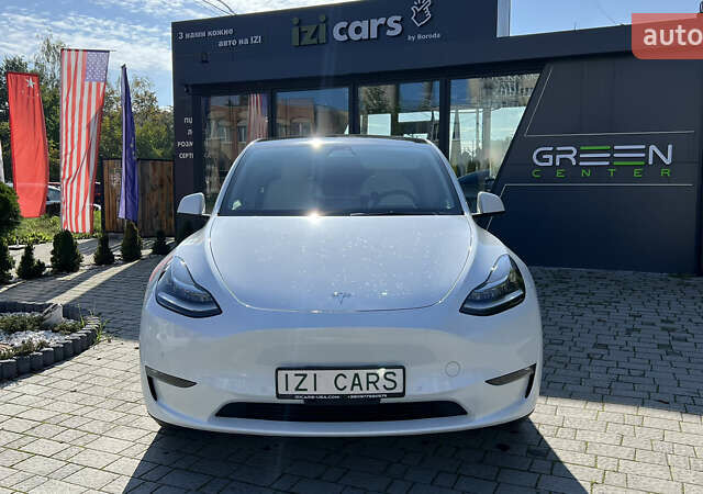 Белый Тесла Model Y, объемом двигателя 0 л и пробегом 88 тыс. км за 25700 $, фото 1 на Automoto.ua