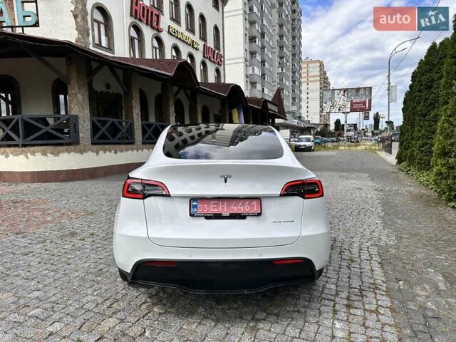 Белый Тесла Model Y, объемом двигателя 0 л и пробегом 80 тыс. км за 22300 $, фото 6 на Automoto.ua