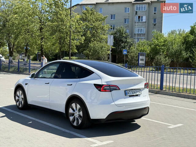 Белый Тесла Model Y, объемом двигателя 0 л и пробегом 110 тыс. км за 27750 $, фото 12 на Automoto.ua