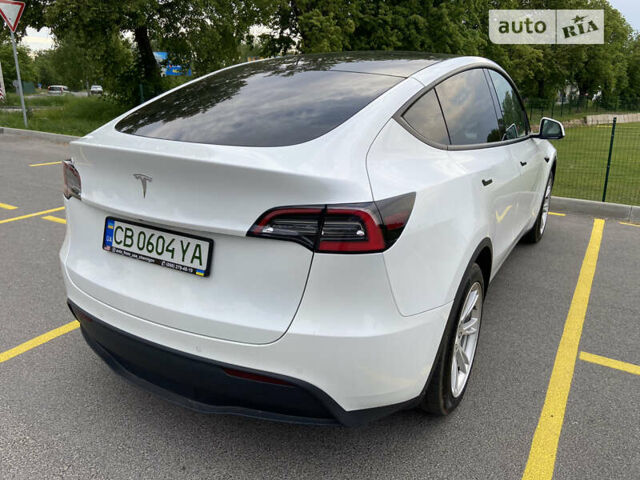 Белый Тесла Model Y, объемом двигателя 0 л и пробегом 20 тыс. км за 31500 $, фото 5 на Automoto.ua