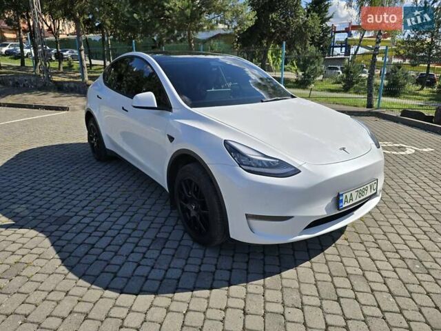 Белый Тесла Model Y, объемом двигателя 0 л и пробегом 109 тыс. км за 22000 $, фото 25 на Automoto.ua