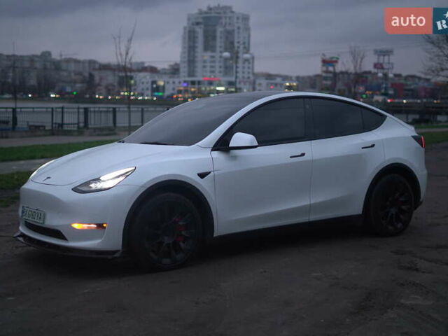 Білий Тесла Model Y, об'ємом двигуна 0 л та пробігом 66 тис. км за 23500 $, фото 16 на Automoto.ua