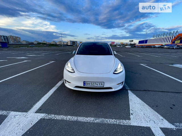 Белый Тесла Model Y, объемом двигателя 0 л и пробегом 97 тыс. км за 34500 $, фото 11 на Automoto.ua