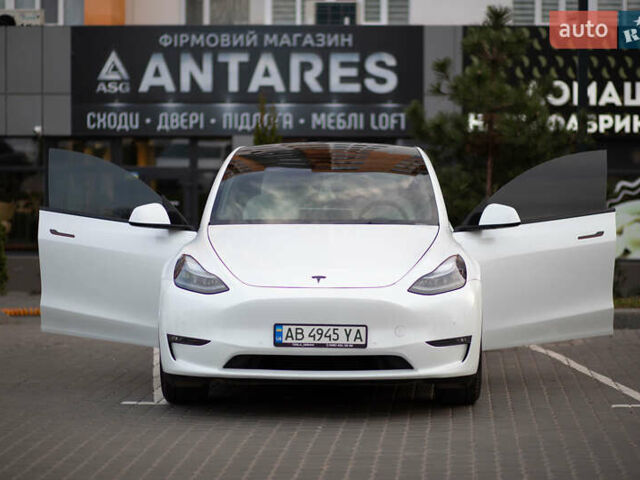 Белый Тесла Model Y, объемом двигателя 0 л и пробегом 55 тыс. км за 33000 $, фото 5 на Automoto.ua