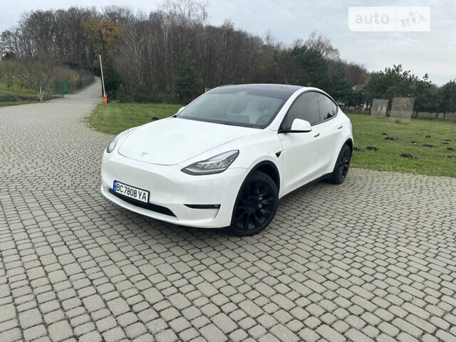 Белый Тесла Model Y, объемом двигателя 0 л и пробегом 60 тыс. км за 31500 $, фото 18 на Automoto.ua