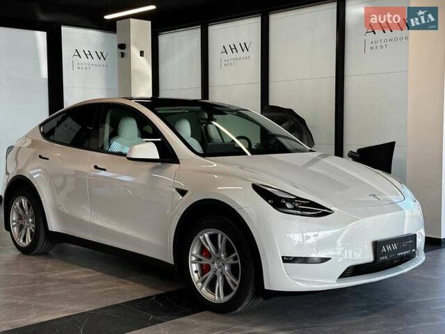 Білий Тесла Model Y, об'ємом двигуна 0 л та пробігом 1 тис. км за 29500 $, фото 8 на Automoto.ua