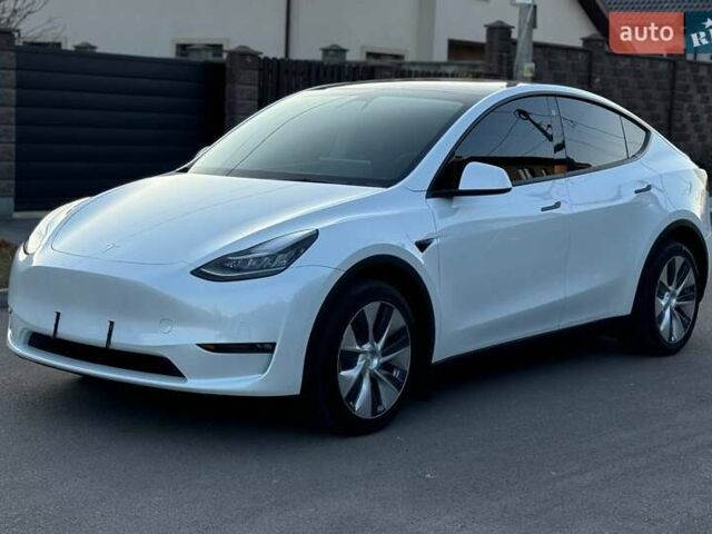 Белый Тесла Model Y, объемом двигателя 0 л и пробегом 38 тыс. км за 24100 $, фото 13 на Automoto.ua