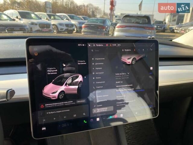 Білий Тесла Model Y, об'ємом двигуна 0 л та пробігом 54 тис. км за 21900 $, фото 12 на Automoto.ua