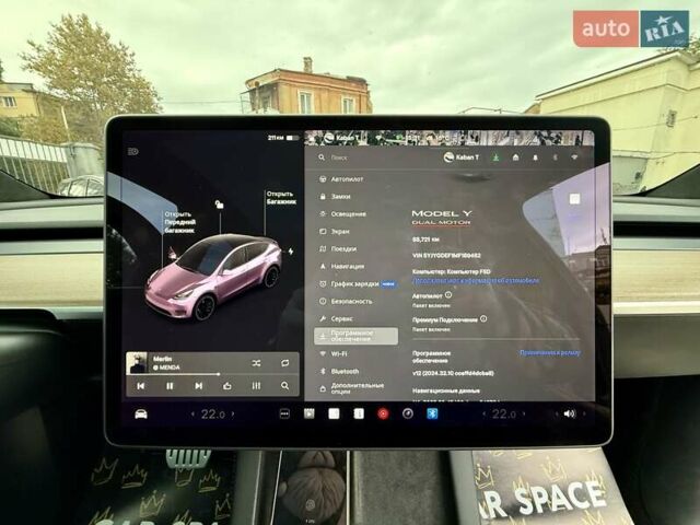 Белый Тесла Model Y, объемом двигателя 0 л и пробегом 88 тыс. км за 26999 $, фото 25 на Automoto.ua