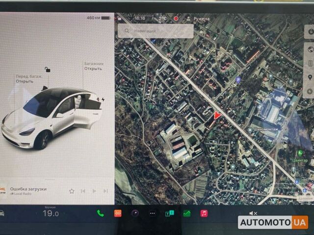 Белый Тесла Model Y, объемом двигателя 75 л и пробегом 45 тыс. км за 35999 $, фото 12 на Automoto.ua