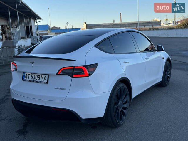 Белый Тесла Model Y, объемом двигателя 0 л и пробегом 71 тыс. км за 20999 $, фото 10 на Automoto.ua