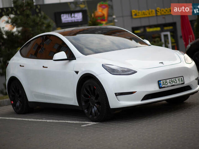 Белый Тесла Model Y, объемом двигателя 0 л и пробегом 55 тыс. км за 33000 $, фото 8 на Automoto.ua