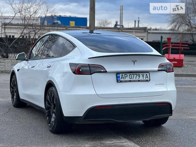 Белый Тесла Model Y, объемом двигателя 0 л и пробегом 43 тыс. км за 34500 $, фото 4 на Automoto.ua