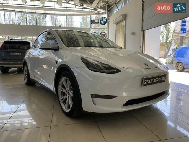 Тесла Model Y 2021 в Одессе на Automoto.ua Белый Тесла Model Y, объемом двигателя 0 л и пробегом 58 тыс. км за 26300 $, фото 7 на Automoto.ua