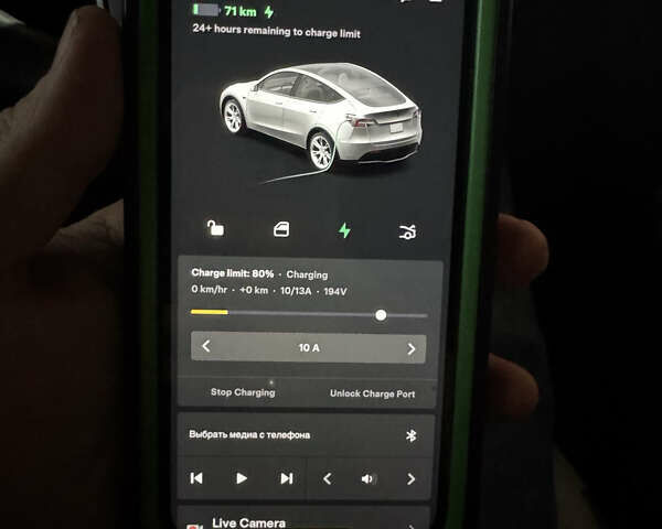 Белый Тесла Model Y, объемом двигателя 0 л и пробегом 60 тыс. км за 29900 $, фото 5 на Automoto.ua