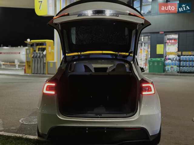 Белый Тесла Model Y, объемом двигателя 0 л и пробегом 58 тыс. км за 26250 $, фото 13 на Automoto.ua