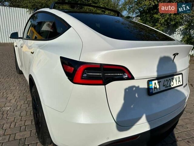 Белый Тесла Model Y, объемом двигателя 0 л и пробегом 35 тыс. км за 26699 $, фото 9 на Automoto.ua