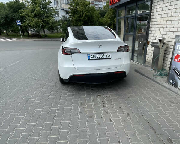 Белый Тесла Model Y, объемом двигателя 0 л и пробегом 75 тыс. км за 26500 $, фото 3 на Automoto.ua