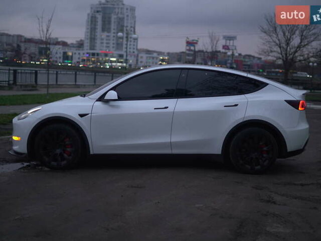 Білий Тесла Model Y, об'ємом двигуна 0 л та пробігом 66 тис. км за 23500 $, фото 14 на Automoto.ua