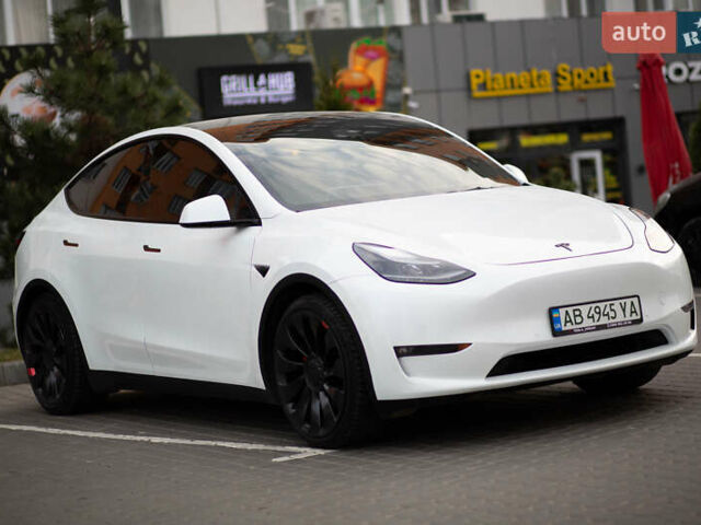 Белый Тесла Model Y, объемом двигателя 0 л и пробегом 55 тыс. км за 33000 $, фото 10 на Automoto.ua