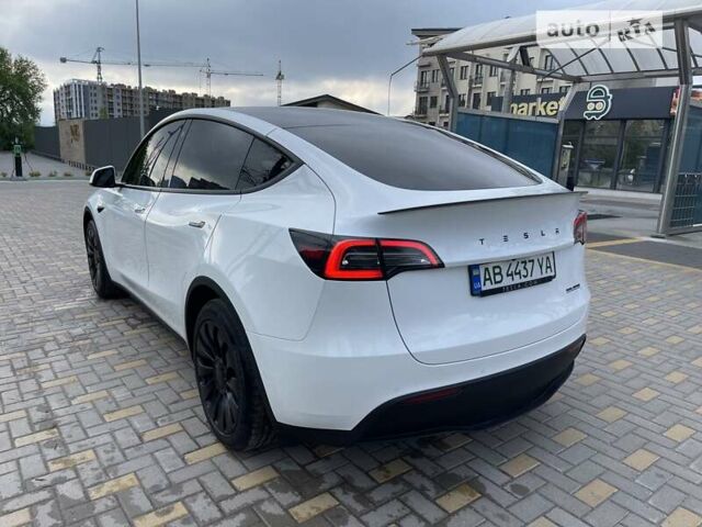 Белый Тесла Model Y, объемом двигателя 0 л и пробегом 31 тыс. км за 34500 $, фото 17 на Automoto.ua