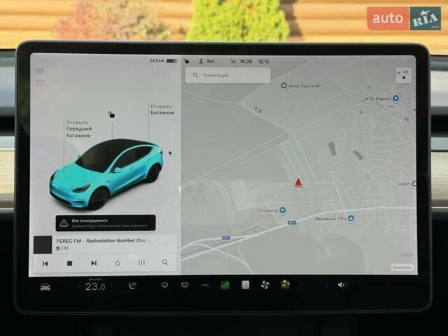 Білий Тесла Model Y, об'ємом двигуна 0 л та пробігом 79 тис. км за 24700 $, фото 75 на Automoto.ua
