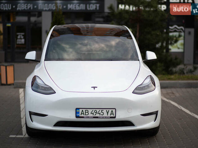 Белый Тесла Model Y, объемом двигателя 0 л и пробегом 55 тыс. км за 33000 $, фото 6 на Automoto.ua