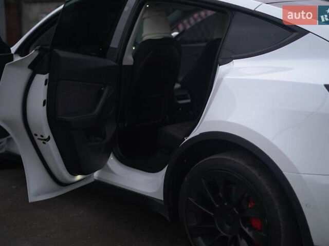 Білий Тесла Model Y, об'ємом двигуна 0 л та пробігом 66 тис. км за 23500 $, фото 51 на Automoto.ua