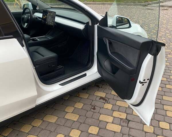 Белый Тесла Model Y, объемом двигателя 0 л и пробегом 74 тыс. км за 23600 $, фото 10 на Automoto.ua