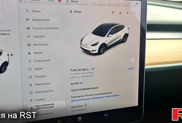 Білий Тесла Model Y, об'ємом двигуна 0 л та пробігом 63 тис. км за 33900 $, фото 2 на Automoto.ua