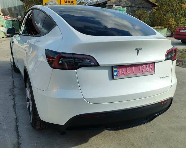 Тесла Model Y 2021 в Бориславе на Automoto.ua Белый Тесла Model Y, объемом двигателя 0 л и пробегом 87 тыс. км за 22200 $, фото 9 на Automoto.ua