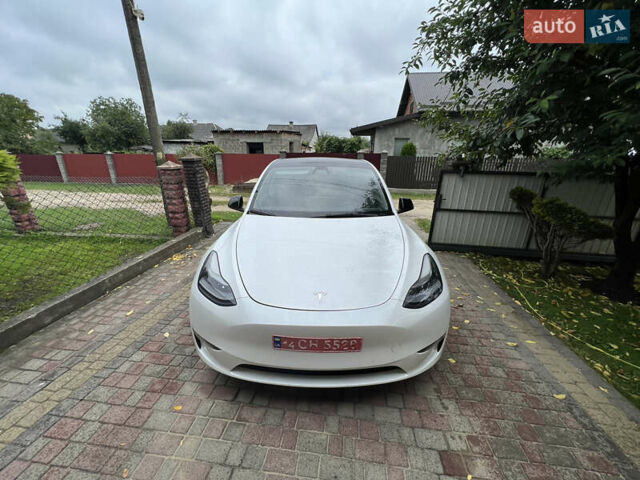Белый Тесла Model Y, объемом двигателя 0 л и пробегом 92 тыс. км за 23500 $, фото 4 на Automoto.ua
