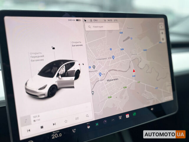 Белый Тесла Model Y, объемом двигателя 82 л и пробегом 43 тыс. км за 33500 $, фото 17 на Automoto.ua