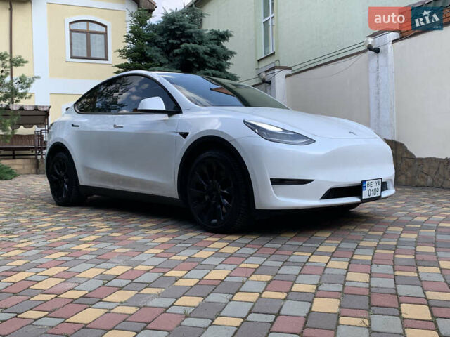 Белый Тесла Model Y, объемом двигателя 0 л и пробегом 52 тыс. км за 21900 $, фото 14 на Automoto.ua