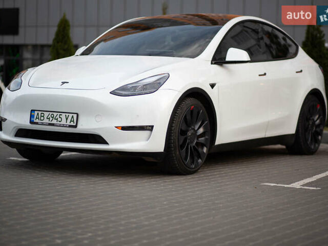 Белый Тесла Model Y, объемом двигателя 0 л и пробегом 55 тыс. км за 33000 $, фото 13 на Automoto.ua