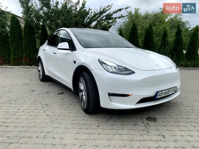 Белый Тесла Model Y, объемом двигателя 0 л и пробегом 40 тыс. км за 28600 $, фото 54 на Automoto.ua