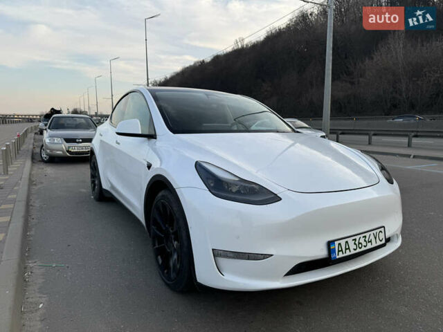 Белый Тесла Model Y, объемом двигателя 0 л и пробегом 108 тыс. км за 23500 $, фото 1 на Automoto.ua