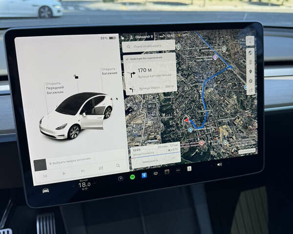 Белый Тесла Model Y, объемом двигателя 0 л и пробегом 83 тыс. км за 32000 $, фото 8 на Automoto.ua