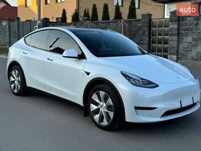Белый Тесла Model Y, объемом двигателя 0 л и пробегом 38 тыс. км за 24100 $, фото 4 на Automoto.ua