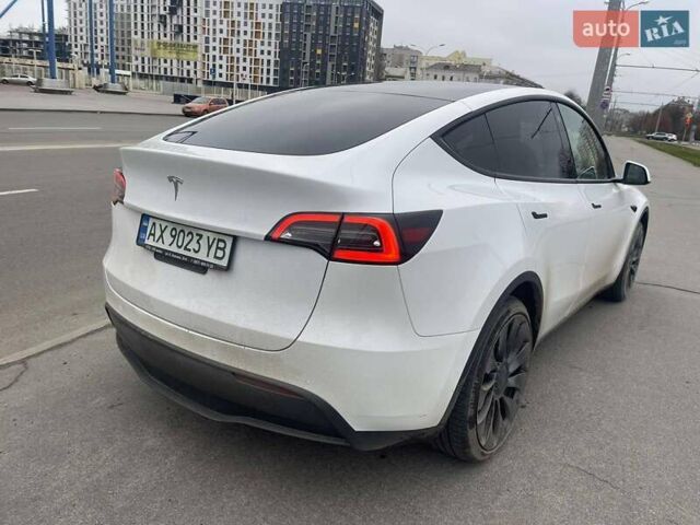 Білий Тесла Model Y, об'ємом двигуна 0 л та пробігом 49 тис. км за 26900 $, фото 3 на Automoto.ua