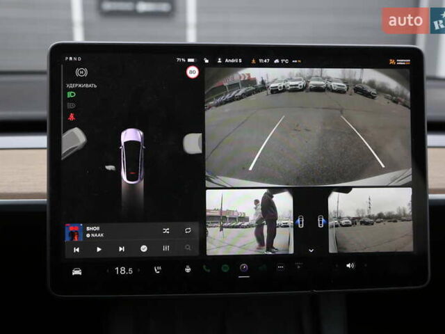 Белый Тесла Model Y, объемом двигателя 0 л и пробегом 121 тыс. км за 21900 $, фото 18 на Automoto.ua