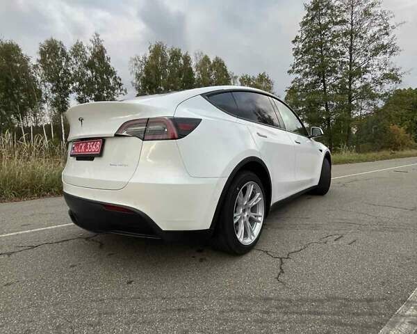 Белый Тесла Model Y, объемом двигателя 0 л и пробегом 87 тыс. км за 25100 $, фото 3 на Automoto.ua